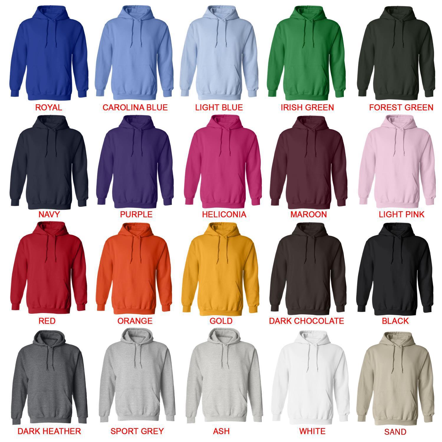 hoodie color chart - Snowball Earth Store