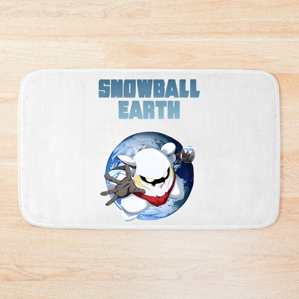Snowball Earth Yuma Uzuki Bath Mat