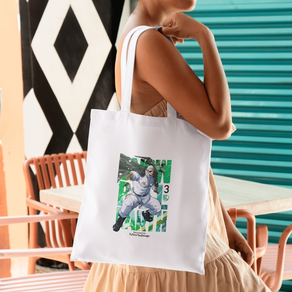 Isseki Sagami Snowball Earth Tote Bag
