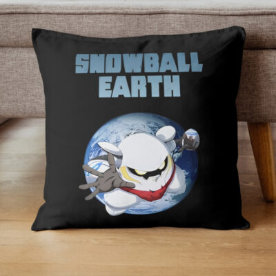 Snowball Earth Yuma Uzuki  Throw Pillow