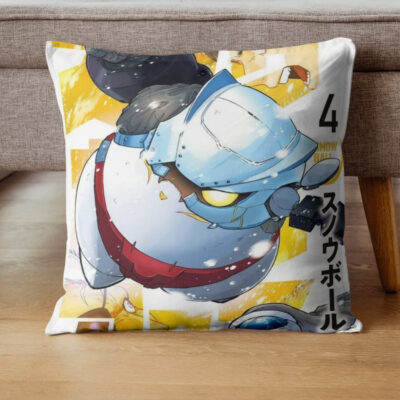 Snowball Earth Yuma Uzuki Throw Pillow
