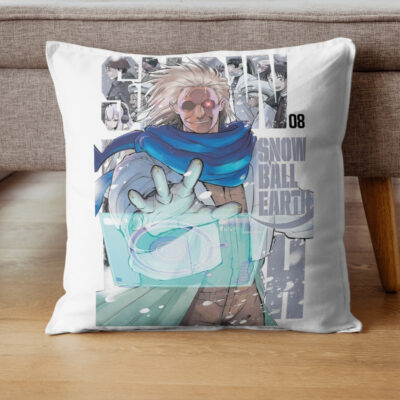 Snowball Earth Dr. Stone Throw Pillow