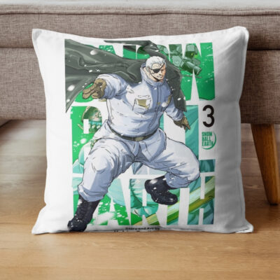 Isseki Sagami Snowball Earth Throw Pillow