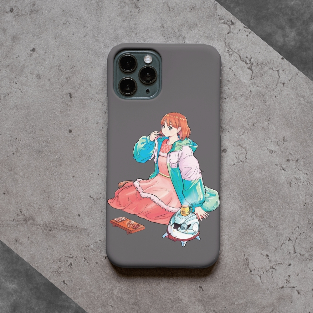 Cute Snowball Earth Hagane Takimura Phone Case