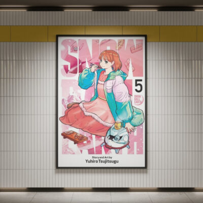 Cute Snowball Earth Hagane Takimura Wall Art