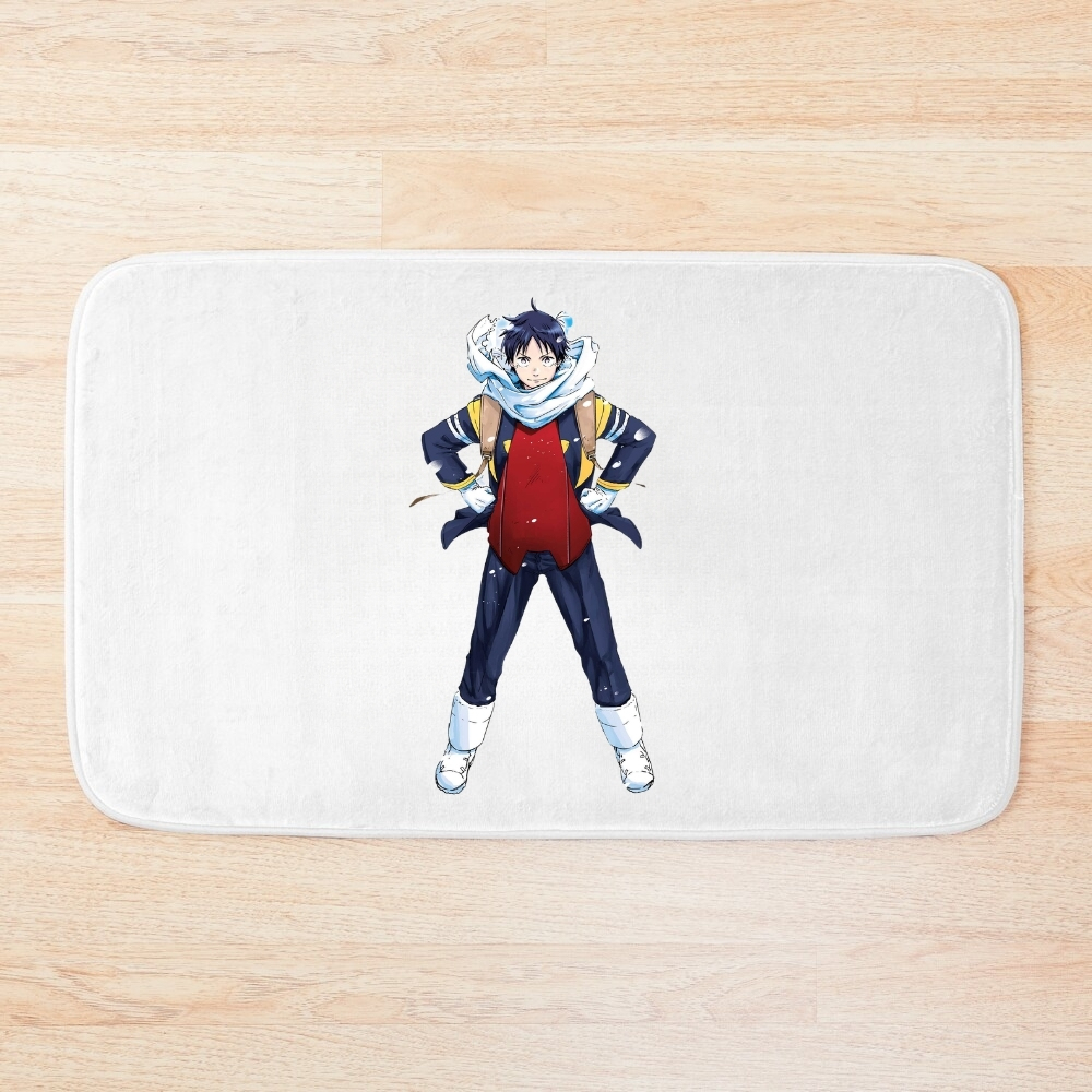 Snowball Earth Tetsuo Yabusame Funny Bath Mat